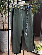 Шикарні жіночі штани, ткань "Стрейч+Коттон" 48, 50, 52, 54, 56, 58 розмір 48, фото 4