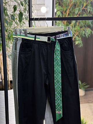 Шикарні жіночі штани, ткань "Стрейч+Коттон" 48, 50, 52, 54, 56, 58 розмір 48, фото 2