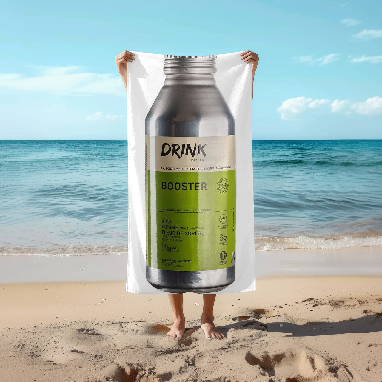 Рушник 78*140 см Drink Waters Booster 0.47 л