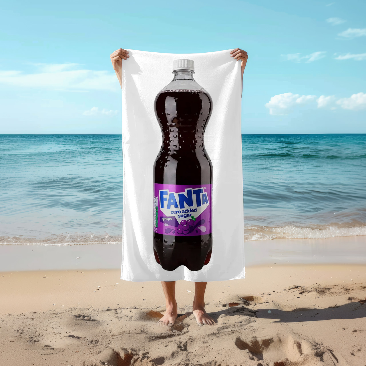 Рушник 78*140 см Fanta Grape Zero Sugar 1.25 л