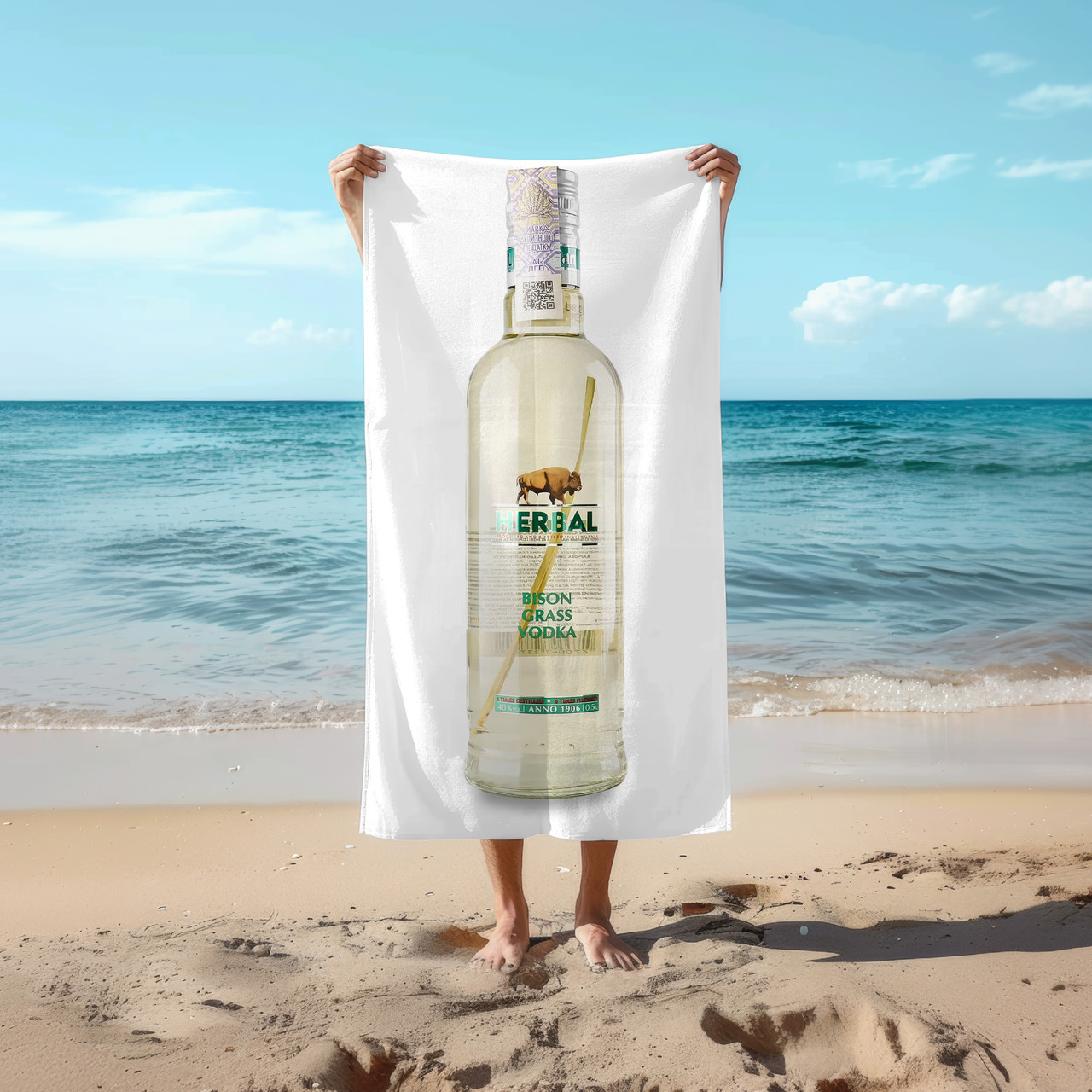 Рушник 78*140 см Bison Grass, 0,7л