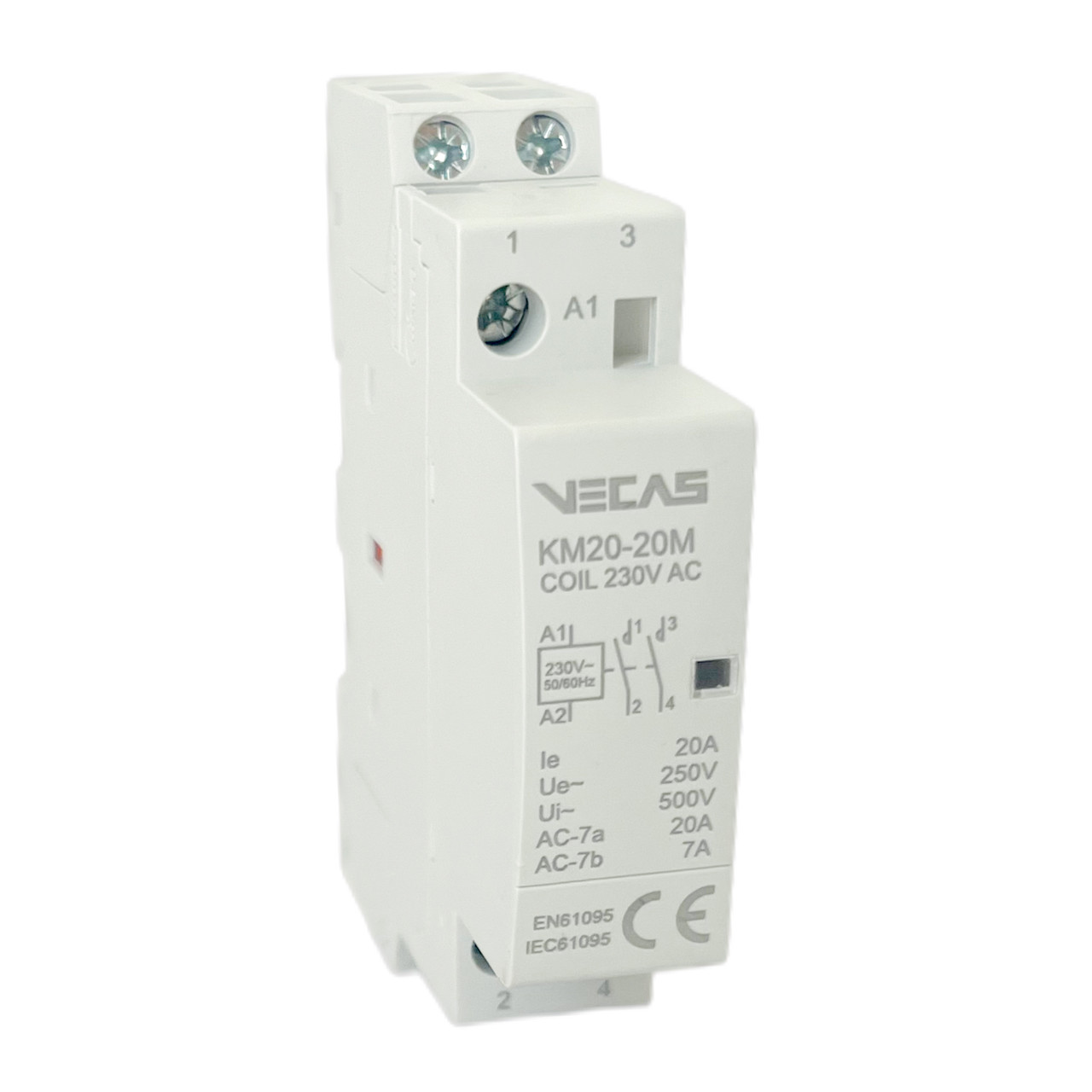 Модульний контактор КМ20-20М AC   Vecas