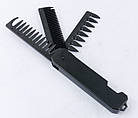 Гребінець похідний складаний 3в1. Туристичний складаний гребінець, фото 4