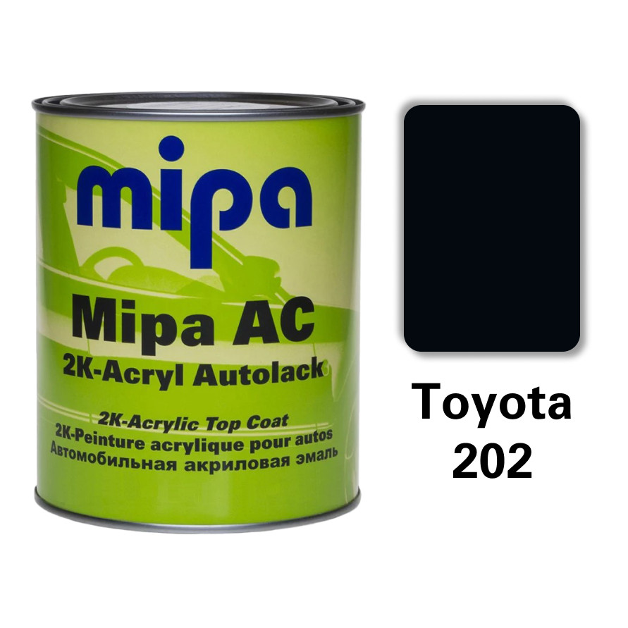 Toyota 202 Акрилова авто фарба Mipa 1 л (без затверджувача), фото 1
