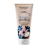 Скраб для душу Jean&Len Вівсяне молочко та кокос, 200 мл