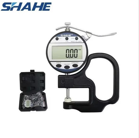 Цифровий товщиномір Shahe 5317-10 (0-12.7 мм / 0.01 мм), фото 1