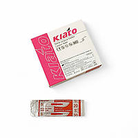 Лезо для скальпеля розмір 20 Kiato з вуглецевої сталі 100шт/уп