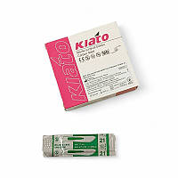 Лезо для скальпеля розмір 21 Kiato з вуглецевої сталі 100шт/уп