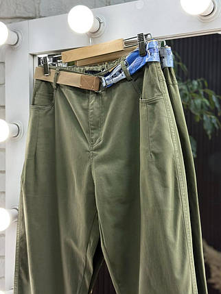 Шикарні жіночі штани, ткань "Стрейч+Коттон" 50, 52, 54, 56, 58, 60 розмір 50, фото 2