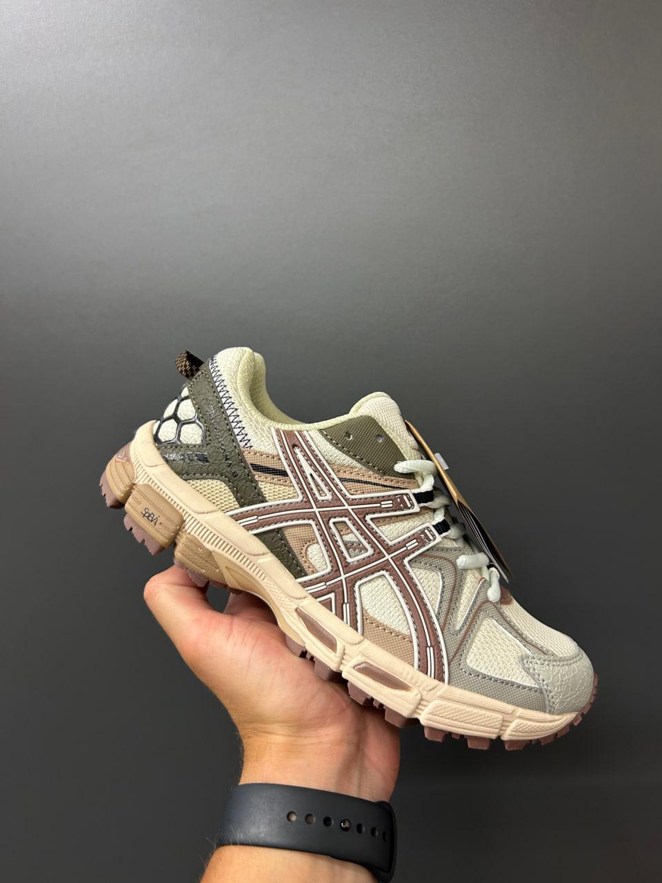 Чоловічі кросівки Asics Gel-Kahana 8 Beige Бежеві Взуття Асікс Гель Кахана 8 повсякденні шкіра текстиль демісезон, фото 1