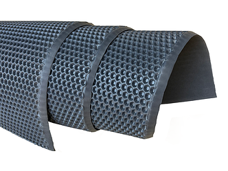 Матеріал для виготовлення автокилимків (EVA листовий).СІРИЙ СОТА. Товщина 10 мм.