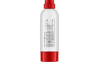 Багаторазова пляшка для газування води в сифоні SB-7006 пластикова Червоний