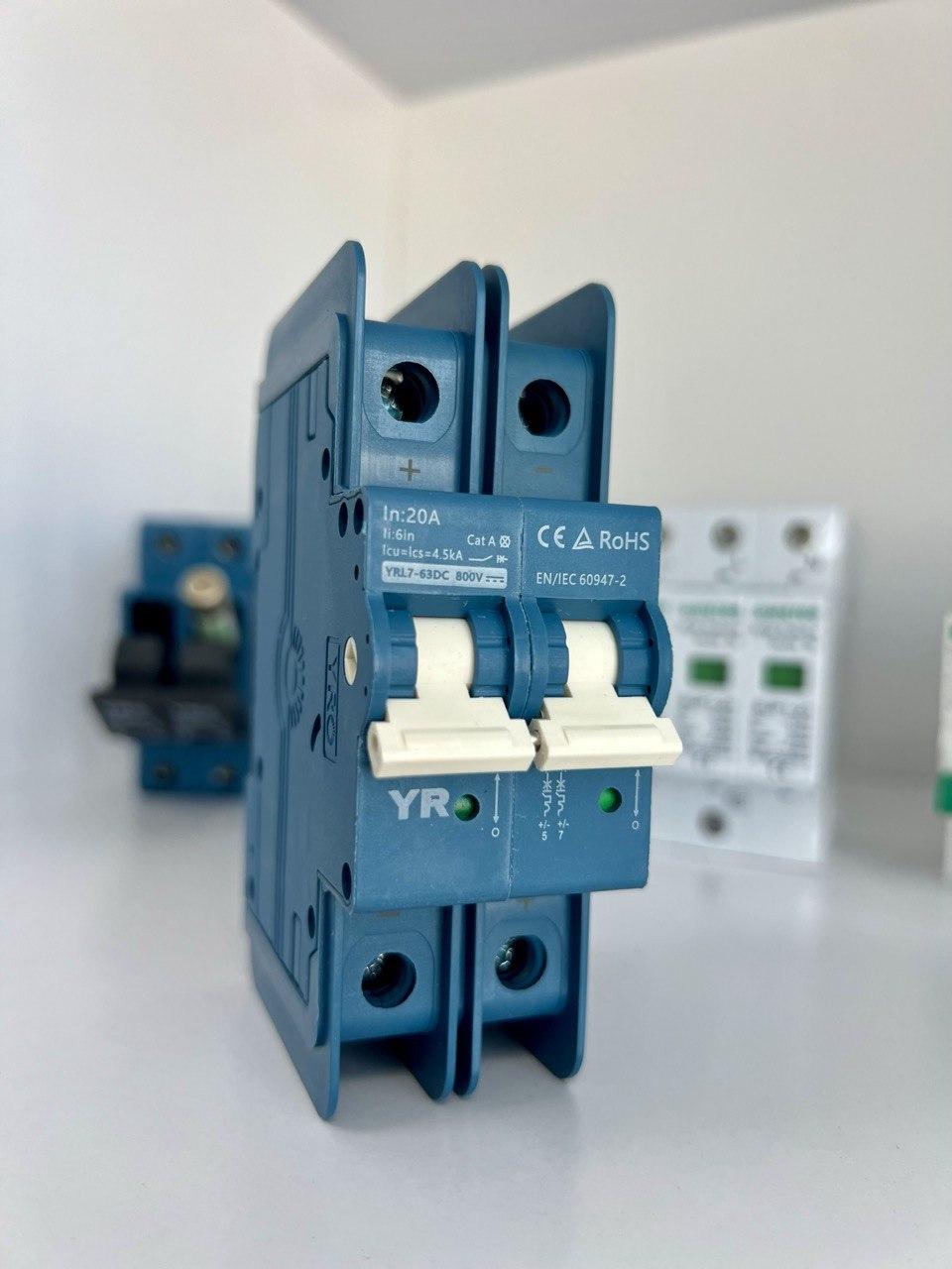 Автоматичний вимикач YRO-20DC, фото 1