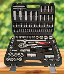 Набір інструментів 108 предметів у пластиковому кейсі PCS-108