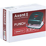 Діркопробивач Exakt-2 металевий, 30 аркушів, Earth colors синій, фото 5