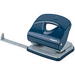 Діркопробивач Exakt-2 металевий, 30 аркушів, Earth colors синій, фото 4