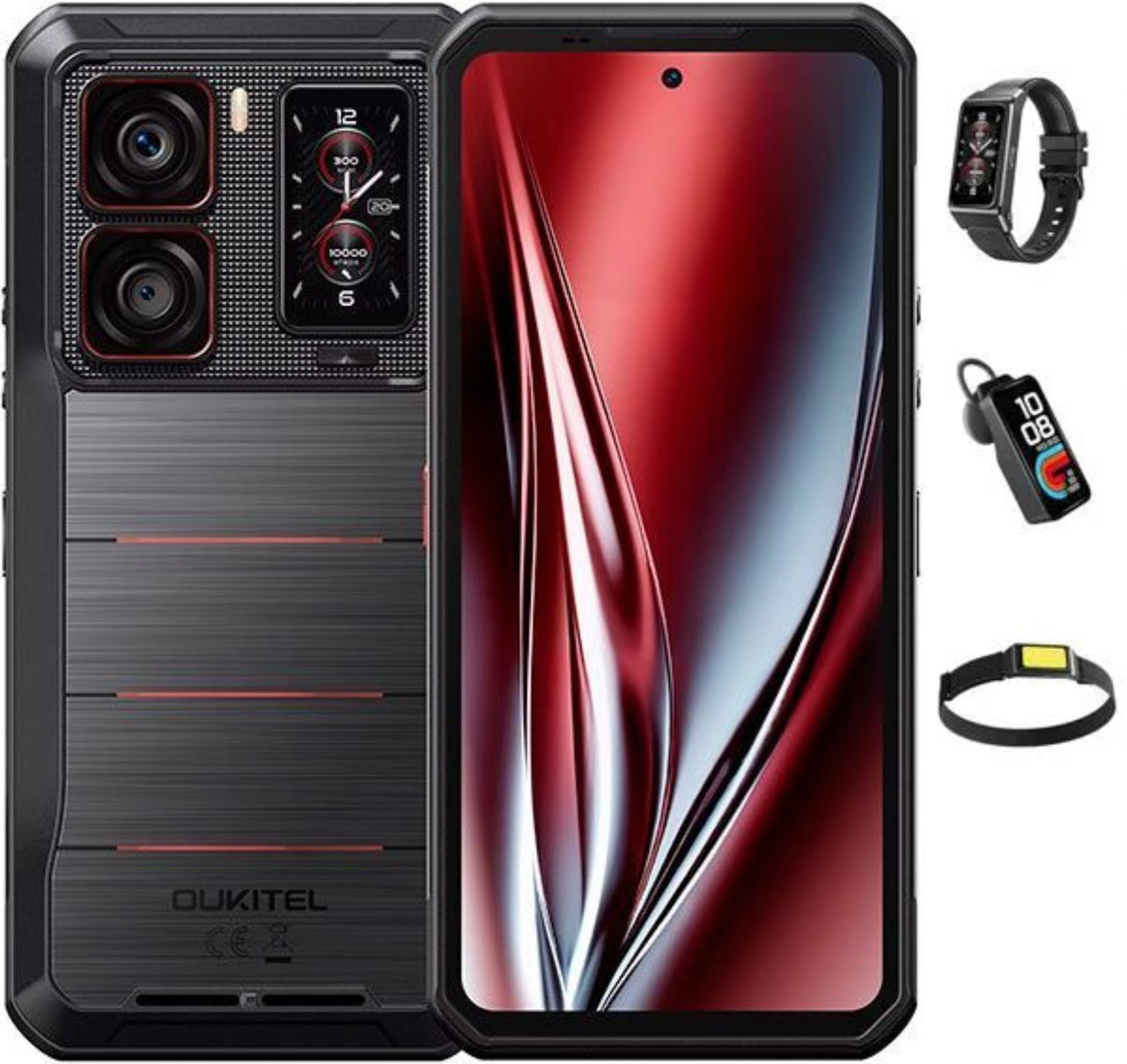 Смартфон Oukitel WP300 12/512GB Black, фото 1