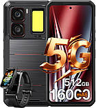 Смартфон Oukitel WP300 12/512GB Black, фото 2