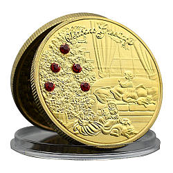 Монета сувенір "Щасливого Різдва!" голд подарунок на Новий рік і Різдво