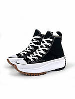 Демісезонні черевики Converse All Star Hight Top колір чорний, білий