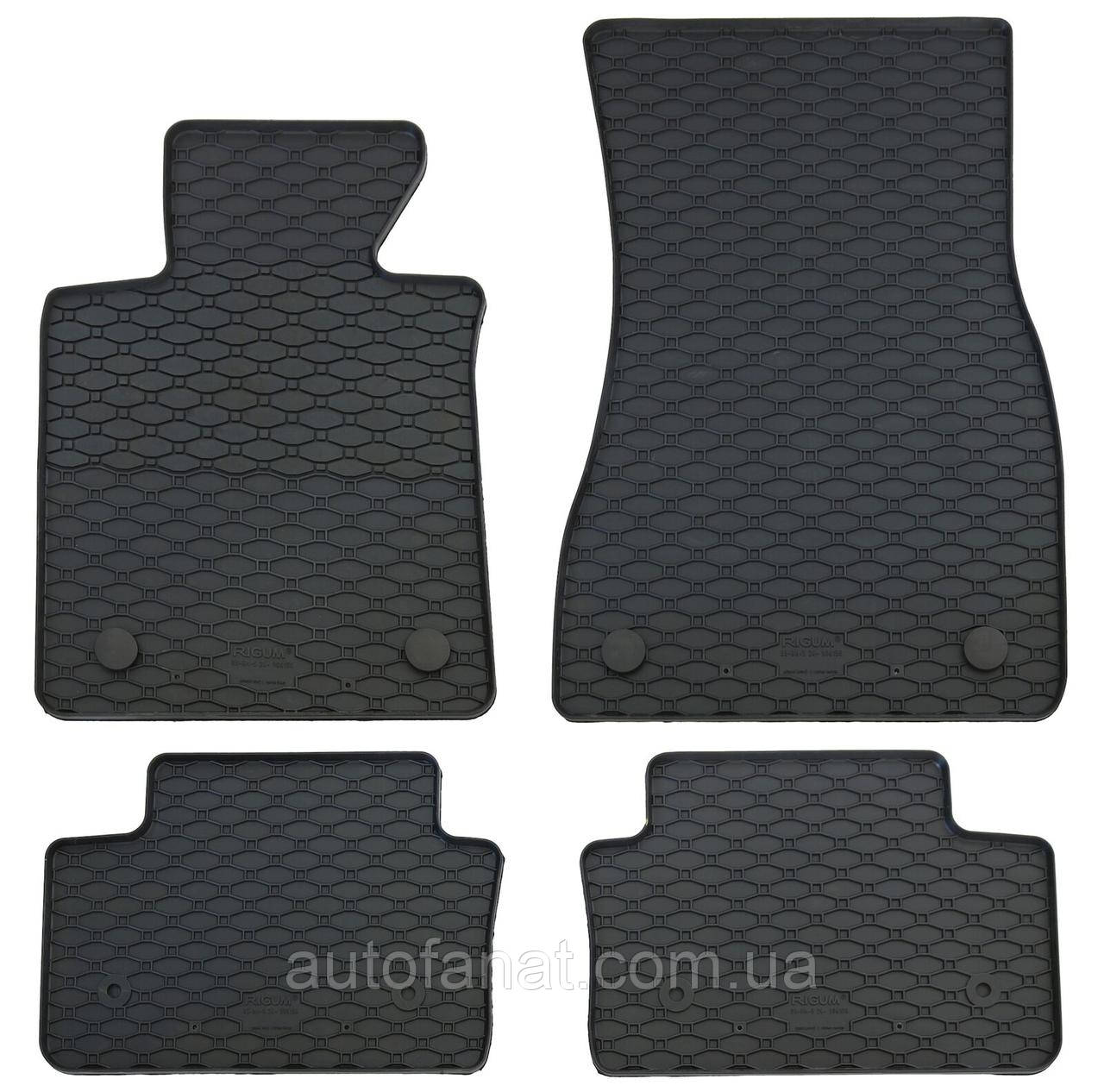 Килимки в салон BMW 5 G60 / i5 з 2024 року, гумові, модельні, з бортиками, Rigum Чехія (906158), фото 1