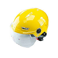 Шолом без бороди каска DAVID 316 (жовтий) розмір:M-L-XL (з регулятором розміру)