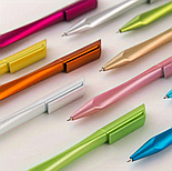 Ручка кулькова "Color", асорті, пише чорним, фото 3