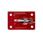 Пружинний затискач для опалубки чироз Anas, червоний 7х10 см, товщина 4 мм, 200 шт, фото 4