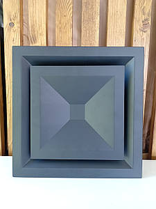 Анемостат квадратний Darco ASK150 чорний 18060464