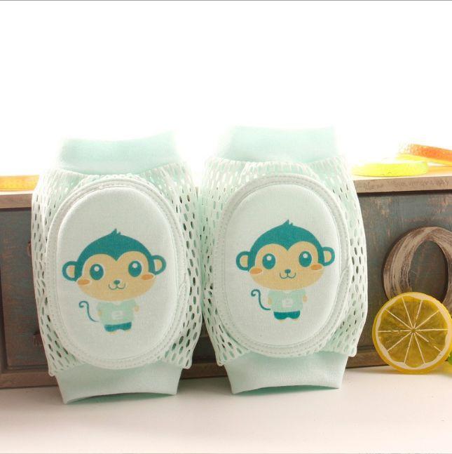 Наколінники дитячі з щільною подовженою м'якою вставкою.  М'ятні, фото 1