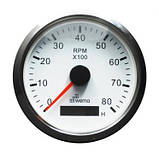 Тахометр І Мотогодини Для Човна Катера, Яхти Wema (Kus) Білий, фото 3