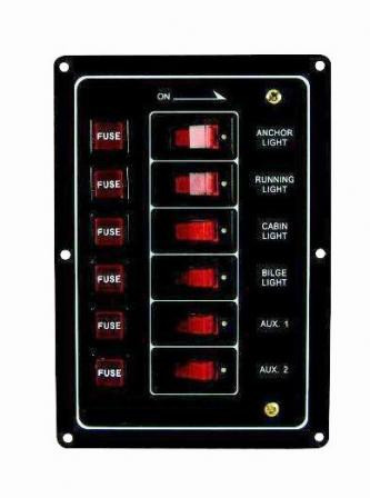 Панель 6 Перемикачів, фото 1