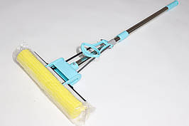 Швабра з віджимом та пластиковою основою 6110