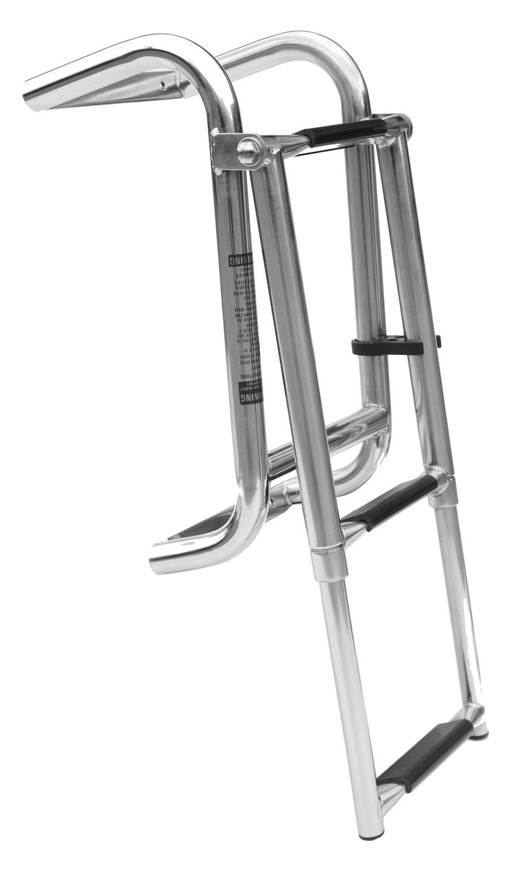 Сходи 3 Складна Нерж для човнів та катерів, фото 1