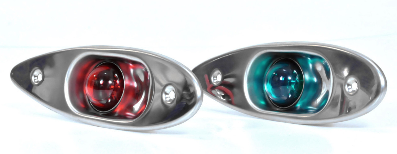 Пара Навігаційних Вогнів для човнів катерів і яхт, фото 1