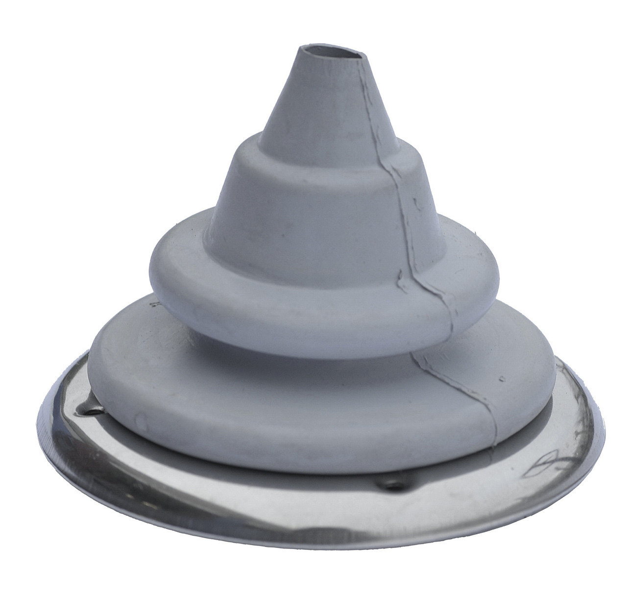 Втулка Для Проведення Троса З Мет. Манжетою Сіра, фото 1