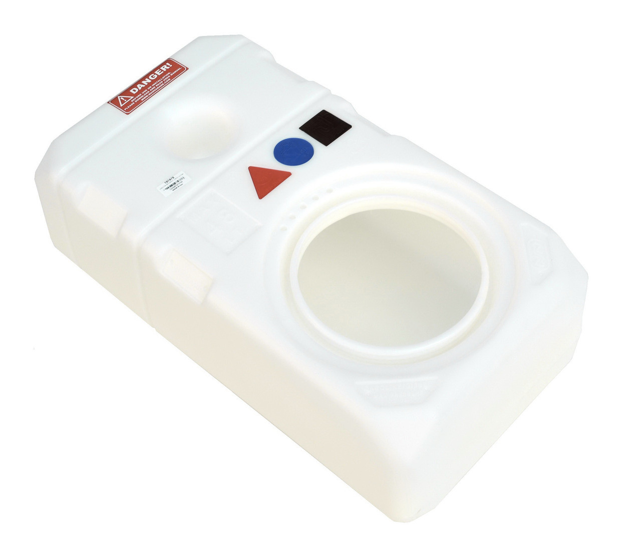 Паливний Бак човновий Lalizas Diablo Без Кришки 48 Літрів, фото 1