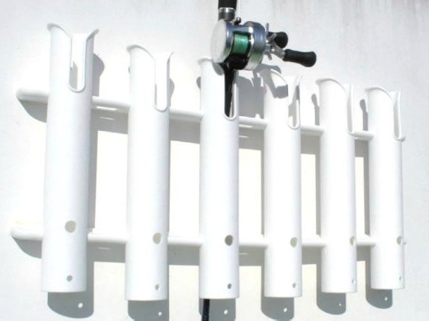 Тримач Для 6-Ти Вудок Пластиковий Білий, фото 1