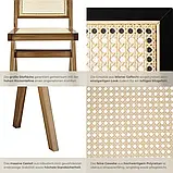 Дерев'яне ретро крісло Lissy до 120 кг. колір чорний, фото 5