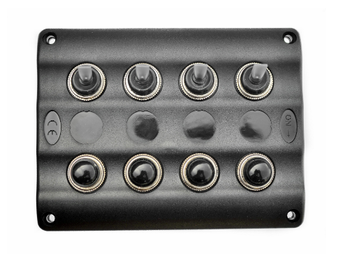 Панель На 4 Перемикача Автомат 82Х107Мм, фото 1