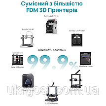 SUNLU PETG Olive Green/Оливковий зелений 1,75 мм 3 кг Пластик Філамент для 3D принтера FDM, фото 5