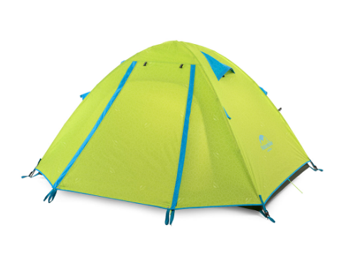 Двошарова,4-Х Місцевий Намет З Алюмінієвими Дугами, Зелена., фото 1