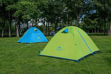 Двошарова,4-Х Місцевий Намет З Алюмінієвими Дугами, Зелена., фото 5