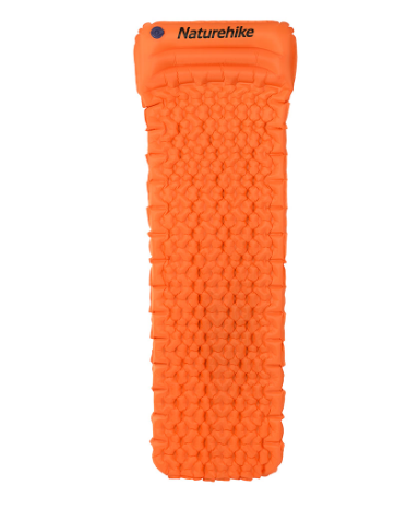 Одинарний Надувний Матрац З Подушкою Nature Hike 185Х54Х3См, фото 1