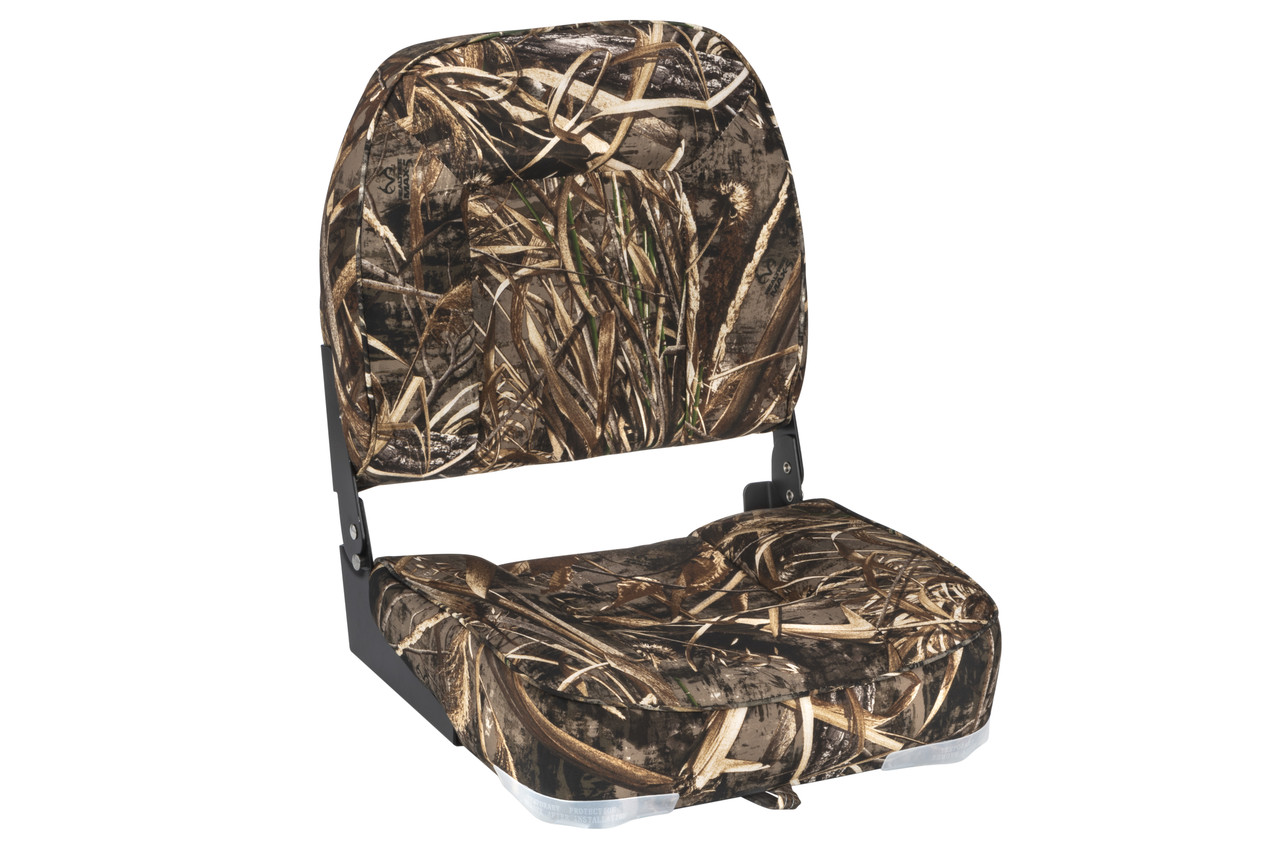Сидіння В Човен Катер Low Back Bucket Камо Realtree Max 5, фото 1