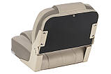 Сидіння В Човен Bass Boat Center Seat Пісочно/Бордове, фото 3