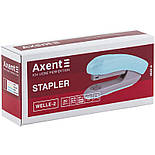 Степлер Welle-2 пласт., №24/6, 20 арк., Pastelini, рожевий, фото 4