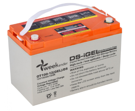 Гелевий Акумулятор Weekender Ds 100Ah 12V З Дисплеїв, фото 1