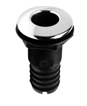 Зливний Штуцер 5/8 З Нержавіючим Ковпачком, Діаметр 5/8, фото 1