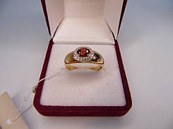 Золоте жіноче кільце. Розмір 19